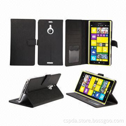 PU Leather Cases for Nokia Lumia 1520, Magnetic Closure, Easy to Open and Close